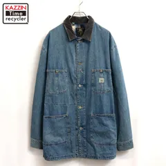 90s USA製 vintage RRL 三つ星 カバーオール メンズ 表記Lサイズのサムネイル