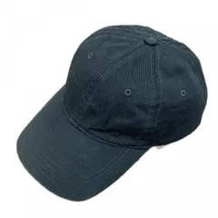 LACOSTE　ラコステ　6パネルキャップ　ベースボールキャップ　黒　ブラック　ワンサイズ　古着