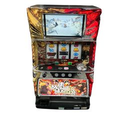 パチスロ実機 ハードボイルド2 Sammy コイン不要機 鍵付き 現状品