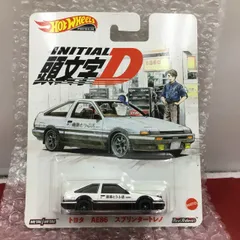 【超希少】Hot Wheels Initial D コラボAE86 ミニカー 2026年最新】hot wheels 頭文字dの人気アイテム - メルカリ