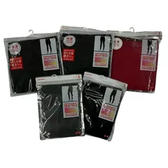 170040 新品未使用 UNIQLO +J ユニクロ ヒートテックタイツまとめ　定価￥7,280‐ S ヒートテック&極暖 メンズ 5点まとめ売り