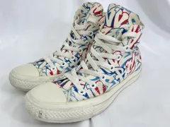 CONVERSE コンバース オールスター タギング R HI AS TG R H グラフィック柄 ハイカット スニーカー size24cm/白ｘ青×赤 ■■レディースのサムネイル
