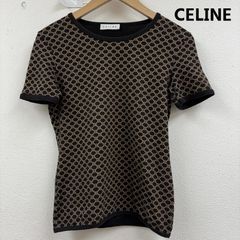 良品】CELINE セリーヌ スタッズ トリオンフ Tシャツ L ブラウン