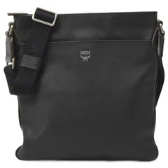エムシーエム バッグ メンズ ロゴ ショルダーバッグ カーフ ブラック MCM 中古のサムネイル