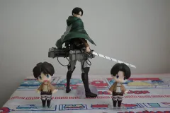進撃の巨人 リヴァイ エレン フィギュア