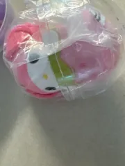 (まとめ) My Melody(マイメロディ)+クロミ ぬいぐるみ いちごガチャ