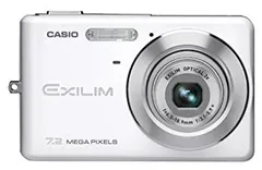 【中古】CASIO デジタルカメラ EXILIM (エクシリム) ZOOM ホワイト EX-Z77WEのサムネイル