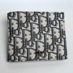 Christian Dior / オブリーク コインケース付きウォレット メンズ