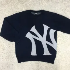 NEW ERA (ニューエラ) ニューヨーク・ヤンキース ラウンドネックニット EE13のサムネイル