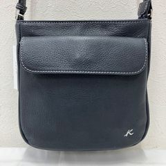 Kitamura 黒 レザー スマホショルダーバッグ - メルカリ