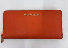 MICHAEL KORS マイケルコース 長財布  オレンジ レディース 美品