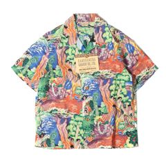 パタゴニア パタロハ アロハシャツ 1993 リバービジョンズ 毛針XL相当