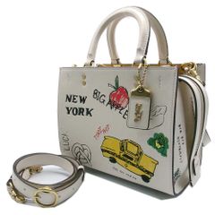 COACH Rogue 25 New York グラフィック ハンドバッグ - メルカリ