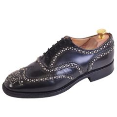 Church's Burwood スタッズ メンズ 75F ブラック 極美品 - メルカリ