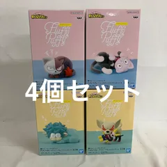 未開封 僕のヒーローアカデミア Fluffy Puffy デクシープ バグドッグ ショートキャット オチャネコ フィギュア 4個セット SF5738 c101