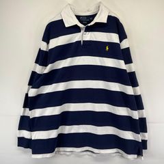 希少の襟 Ralph Lauren ラガーシャツ L ゆったりシルエット 希少の襟 Ralph Lauren ラガーシャツ L ゆったりシルエット - メルカリ