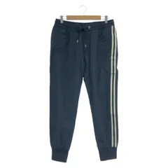 【中古】MONCLER PANTALONE SPORTIVO ナイロンジョガーパンツ 46 ネイビー モンクレール[10]のサムネイル