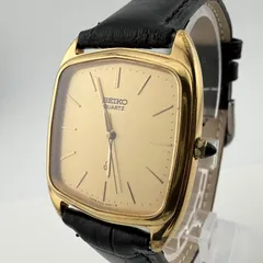 SEIKO 6030-5250 セイコー スクエア　メンズ　腕時計 クォーツ 稼働品 電池交換済み　裏蓋刻印あり 【L444】