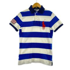 POLO RALPH LAUREN ビッグポニー ボーダー ポロシャツ XS - メルカリ