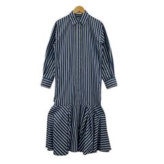 TOGA PULLA ネイビー ロングワンピース - メルカリ