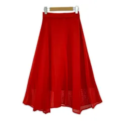 ROPE' PICNIC ロぺピクニック フレアスカート size38/レッド