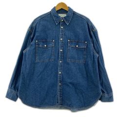 90s WORK MRK DENIM プルオーバー デニムジャケット L シャツ WORK MRK DENIM デニムシャツ L - メルカリ