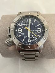 値下げ 稼働☆ フェラガモ Salvatore Ferragamo クロノグラフ QZ腕時計 