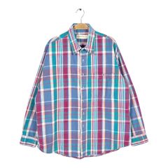 Steven Alan＞ネル マドラスチェック オープンカラー シャツ BOX