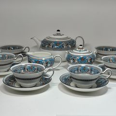 格安値下げ☆ウェッジウッドターコイズ3点セット☆新品未使用希少