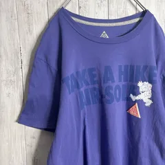 【最高モデル】ナイキ NIKE ACG パープル 半袖Tシャツ #7148