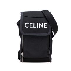 CELINE ブラック ボディバッグ ショルダーバッグ 正規品 - メルカリ