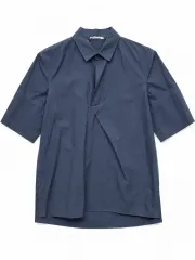 Jil Sander ジルサンダー 半袖 シャツ ネイビー 38のサムネイル