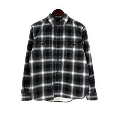 ZARA 裏起毛 ジャケット チェック柄 Mサイズ アメカジ グランジ 古着 