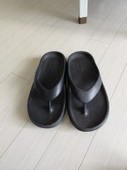 unda サンダル 雲駄 雪駄 ブラックLサイズ - メルカリ