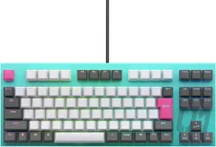 【新品】東プレ REALFORCE GX1 初音ミクコラボカラーデザインモデル テンキーレス 91キー 日本語配列 45g荷重 ゲーミングキーボード X1UCM1 KB0771のサムネイル