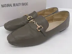◇ ◎ NATURAL BEAUTY BASIC ビット ローファー シューズ サイズ M ダークブラウン レディース E  【1304170000099】のサムネイル