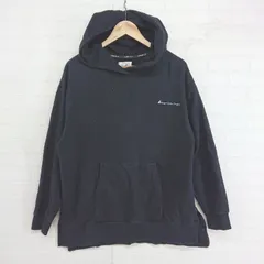 ◇ KANGOL カンゴール ロゴ 刺繍 長袖 プルオーバー パーカー サイズM ブラック レディース P  【1304200026372】のサムネイル