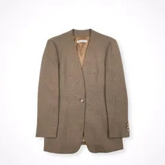 EMPORIO ARMANI / ヴィンテージ リネンMIXカラーレスジャケット 参考定価：150,000程度 SIZE:40のサムネイル