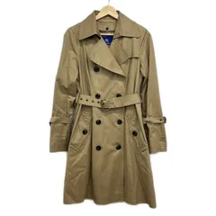 Burberry Blue Label(バーバリーブルーレーベル) トレンチコート サイズ40 M レディース美品  - ベージュ 長袖/春/秋