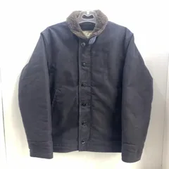 【中古】THE REAL McCOYS N-1 デッキジャケット サイズ38 ネイビー ザ・リアルマッコイズ[92]のサムネイル