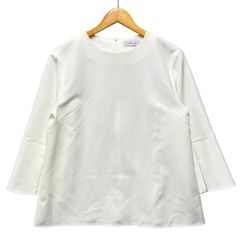 極美品 23区 エレガントブラウス ベージュ38 カットソー Mサイズ 