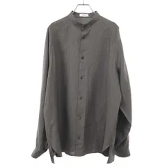 THE RERACS 26SS BAND COLLAR RAGLAN CARDIGAN BLOUSE バンドカラーシャツ 26SS-REBL-490 グレー 48のサムネイル