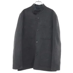 Berluti ベルルッティ スクリットカリグラフィ ウールカシミヤスタンドカラージャケット R27OFU48WEAK グレー 44のサムネイル