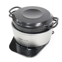 中古 バーミキュラ ライスポット ソリッドシルバー RP23A-SV 5合炊き 炊飯器 rp23a-sv ソリッドシルバー 【可(C)】のサムネイル