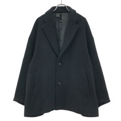 1999AW フランス製 初期 A.P.C. ウール 比翼 ショートコート 黒 - メルカリ