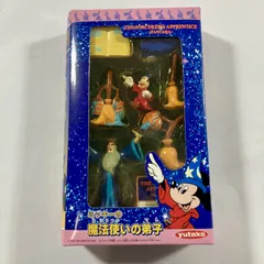 ★ ミッキーの魔法使いの弟子 ミニフィギュアセット   ムービーフレンズ ファンタジア 1997年 ユタカ社 Disney 現状品