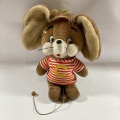 희소 톰과 제리 오르골 내장 빅 사이즈 쇼와 레트로 약 38cm 현상품