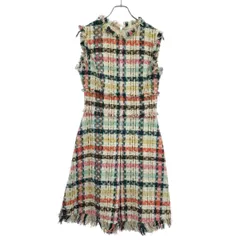 Oscar de la Renta オスカー デ ラ レンタ マルチカラーツイードドレスワンピース 20SN281PTD ミックス 2のサムネイル