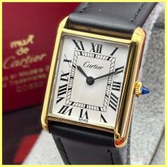 美品 Cartier メンズLM 70's初期 プレマストタンク 手巻き 美品 Cartier メンズLM 70's初期 プレマストタンク 手巻き - メルカリ
