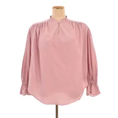 ドレステリア DRESSTERIOR COLLABORATION ブラウス シャツ 長袖 36 ピンク ■ECB001のサムネイル